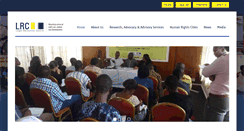 Desktop Screenshot of lrcghana.org